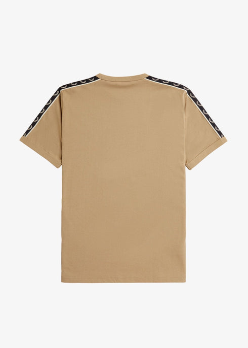 Fred Perry T-shirt T-shirt Uomo Ringer tape Silver blue P24-FRED PERRYM4613-V27P-S - Francavilla Moda